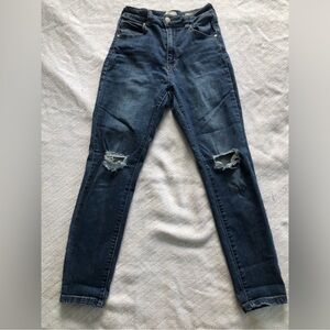 Cotton On High Grazer Distressed Skinny Jeans